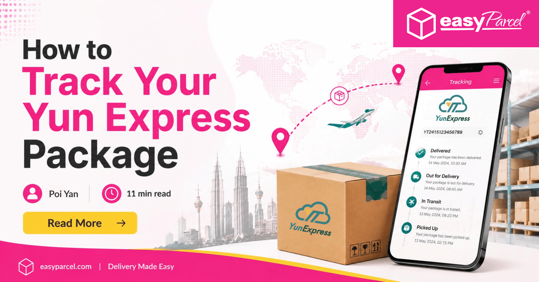 How to Track Your Yun Express Package