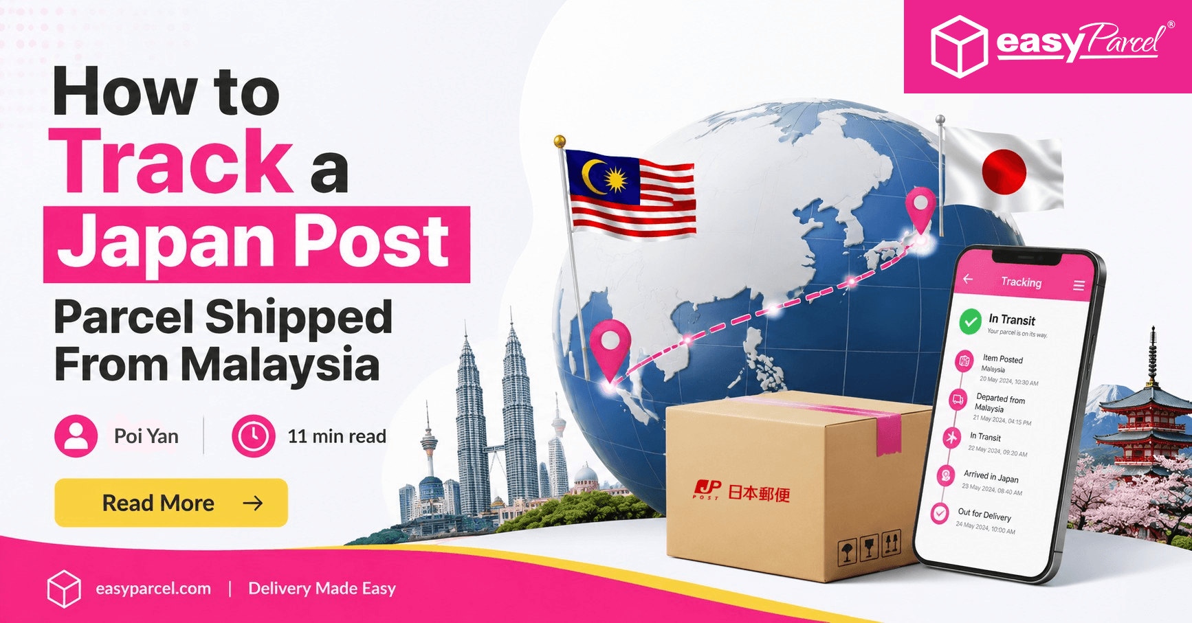 How to Track a Japan Post Parcel Shipped From Malaysia