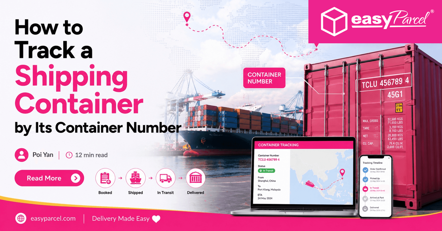 How to Track a Shipping Container by Its Container Number