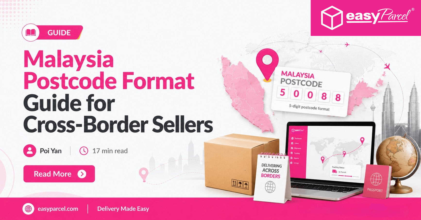 Learn Malaysia postcode formats, state prefixes, address rules, and checkout tips for smoother cross-border shipping