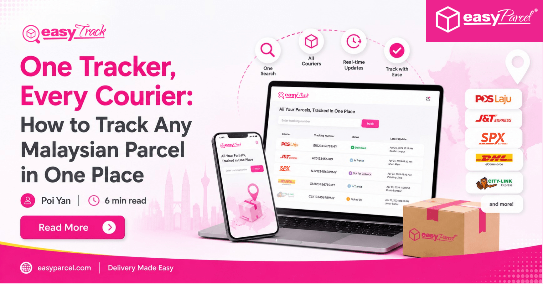 One Tracker, Every Courier_ How to Track Any Malaysian Parcel in One Place