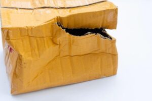 Parcel damaged - Return policy