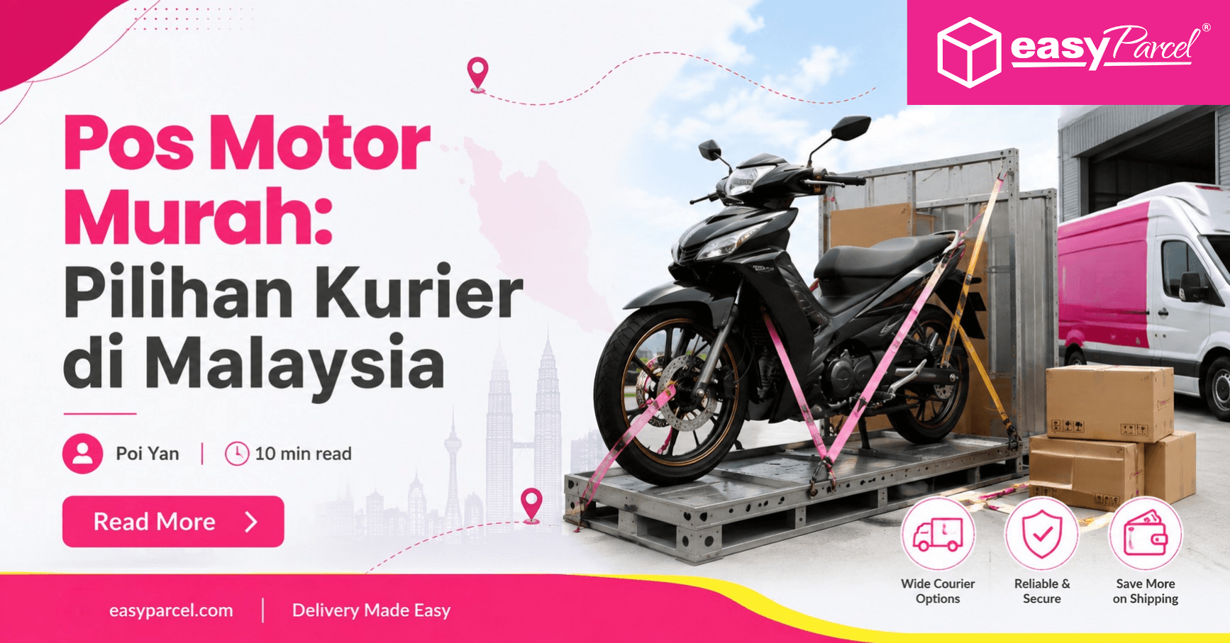 Pos Motor Murah Pilihan Kurier di Malaysia