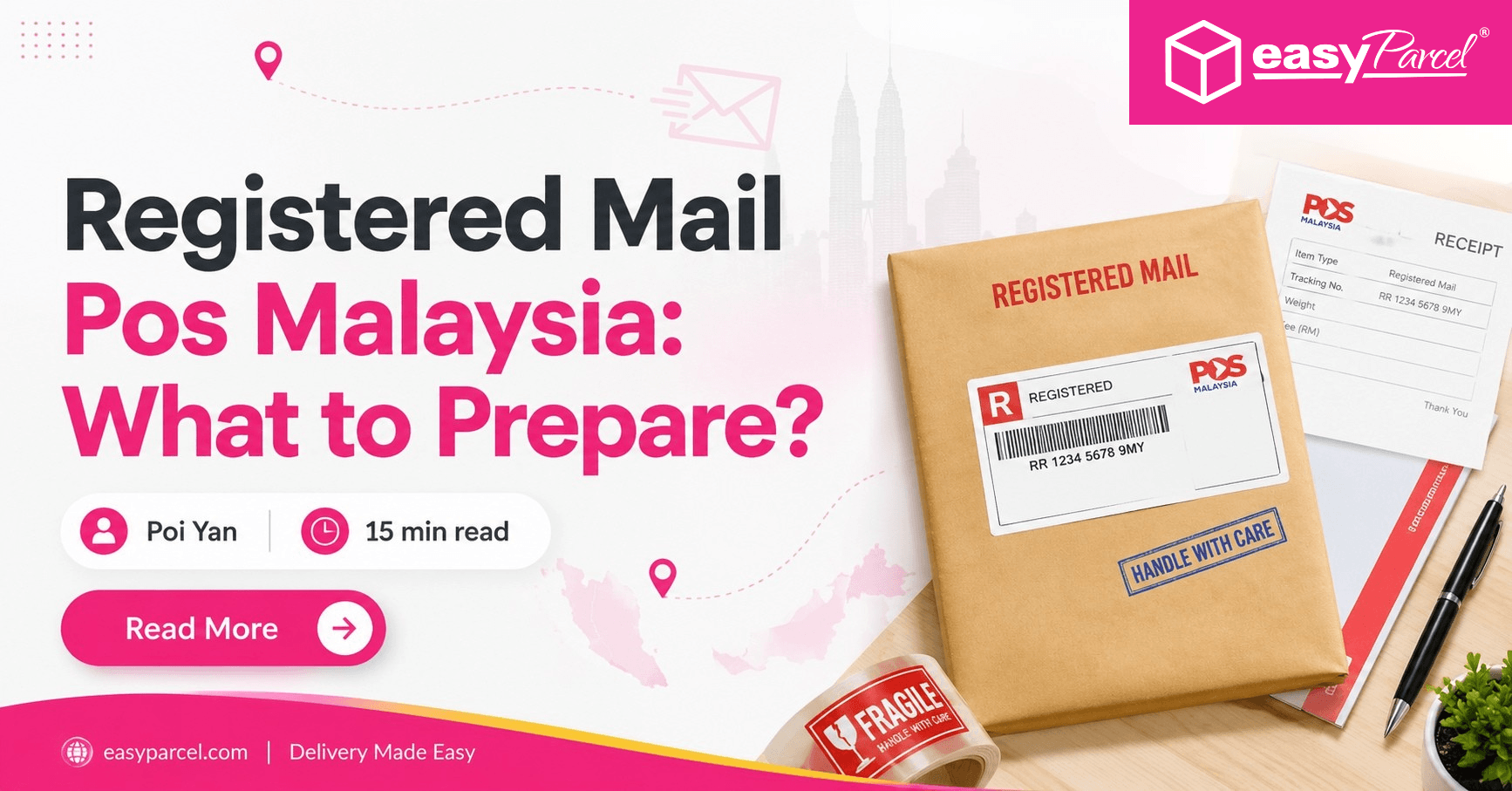 Registered Mail Pos Malaysia What to Prepared