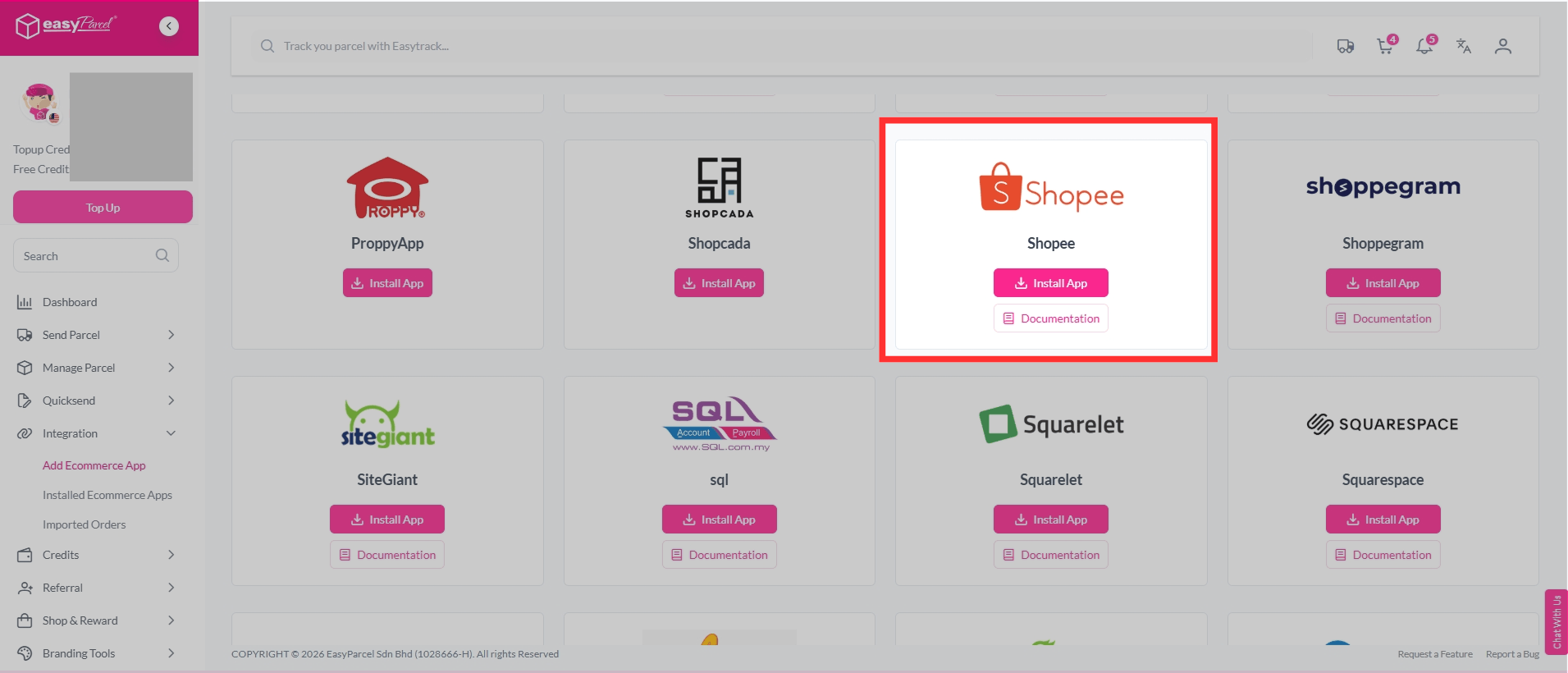 Shopee Integration