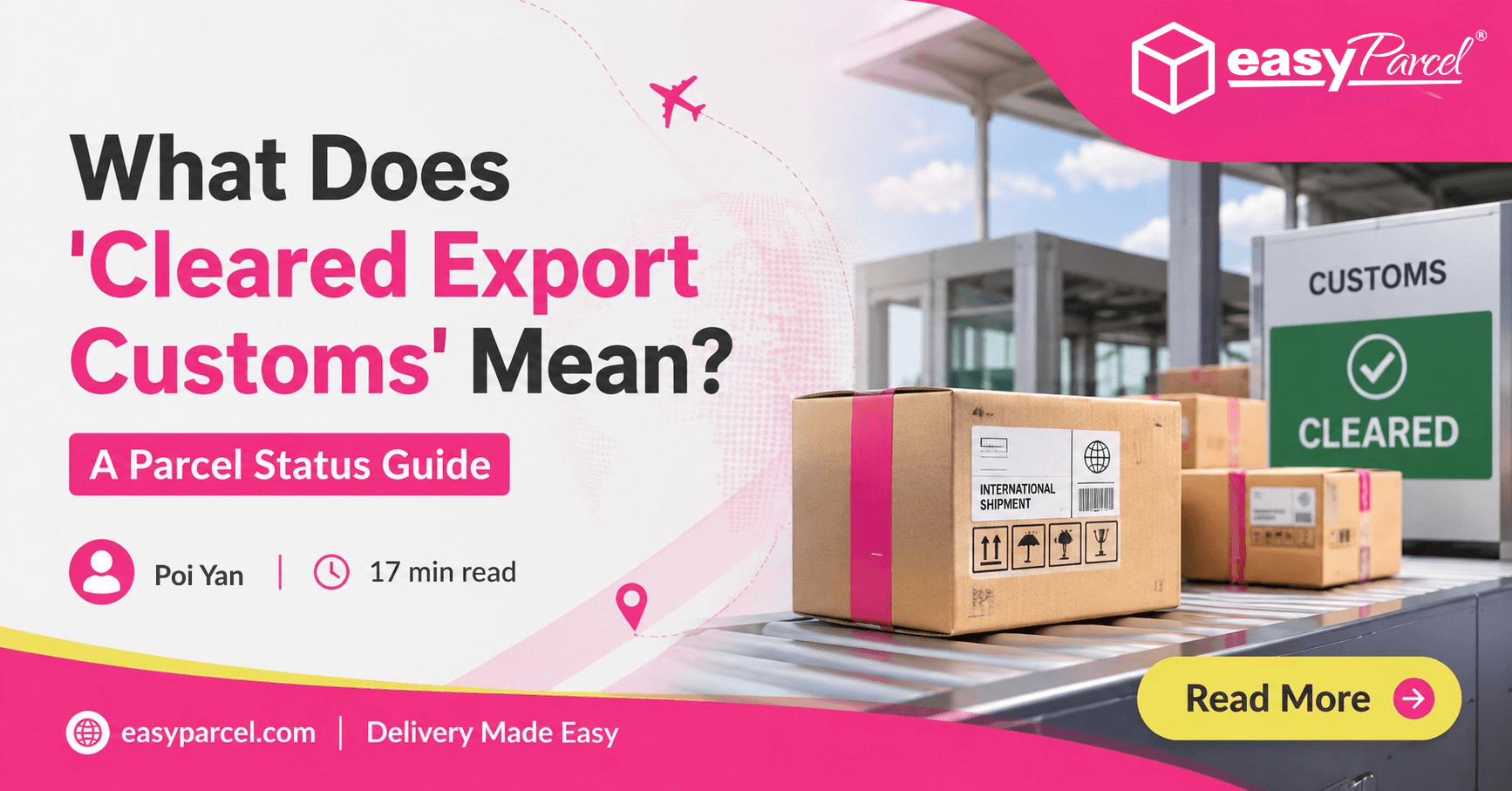 What Does 'Cleared Export Customs' Mean_ A Parcel Status Guide