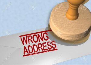 Wrong address - Kode Pos Malaysia