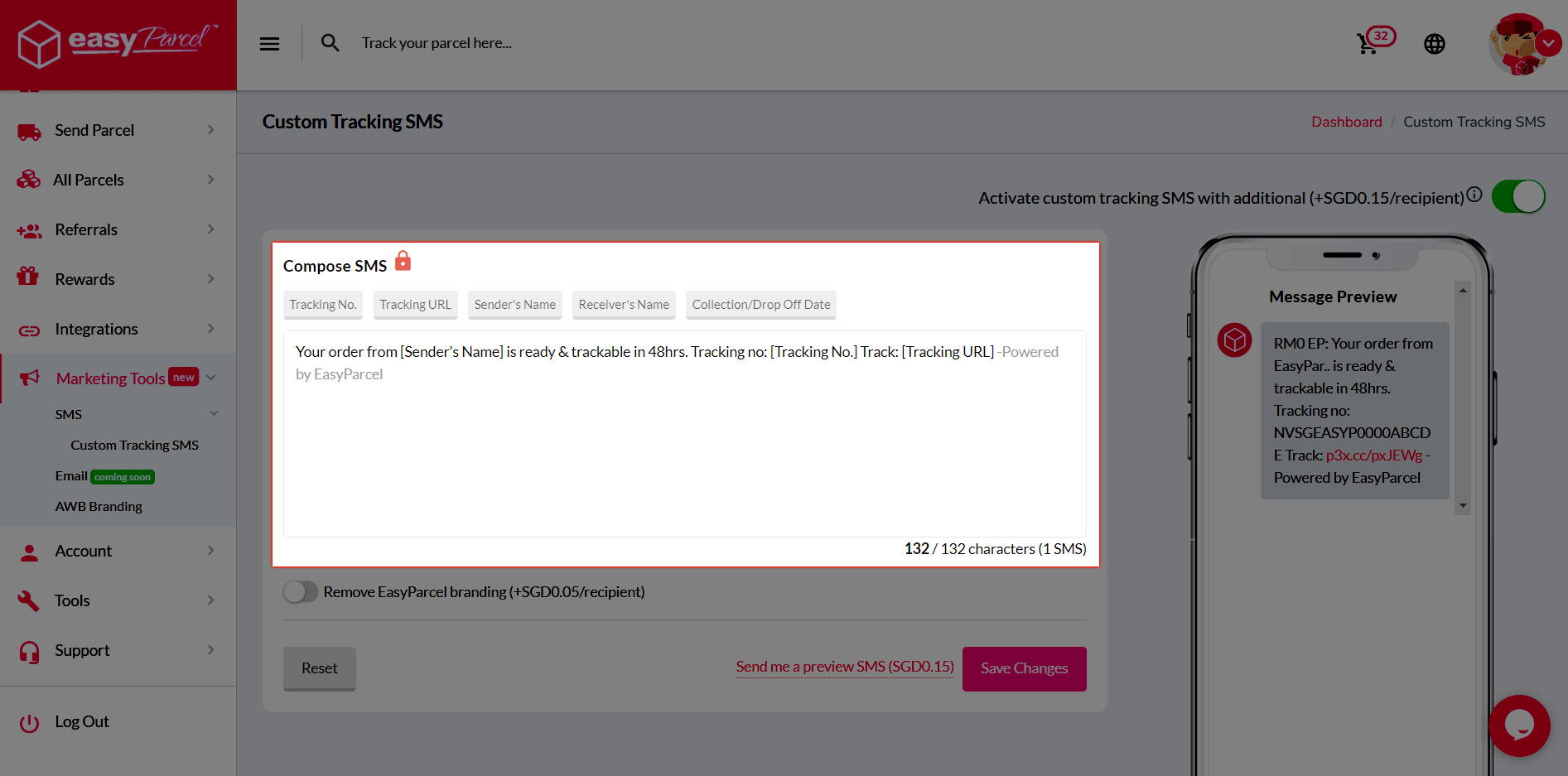 Step-2-Key-in-your-SMS-content