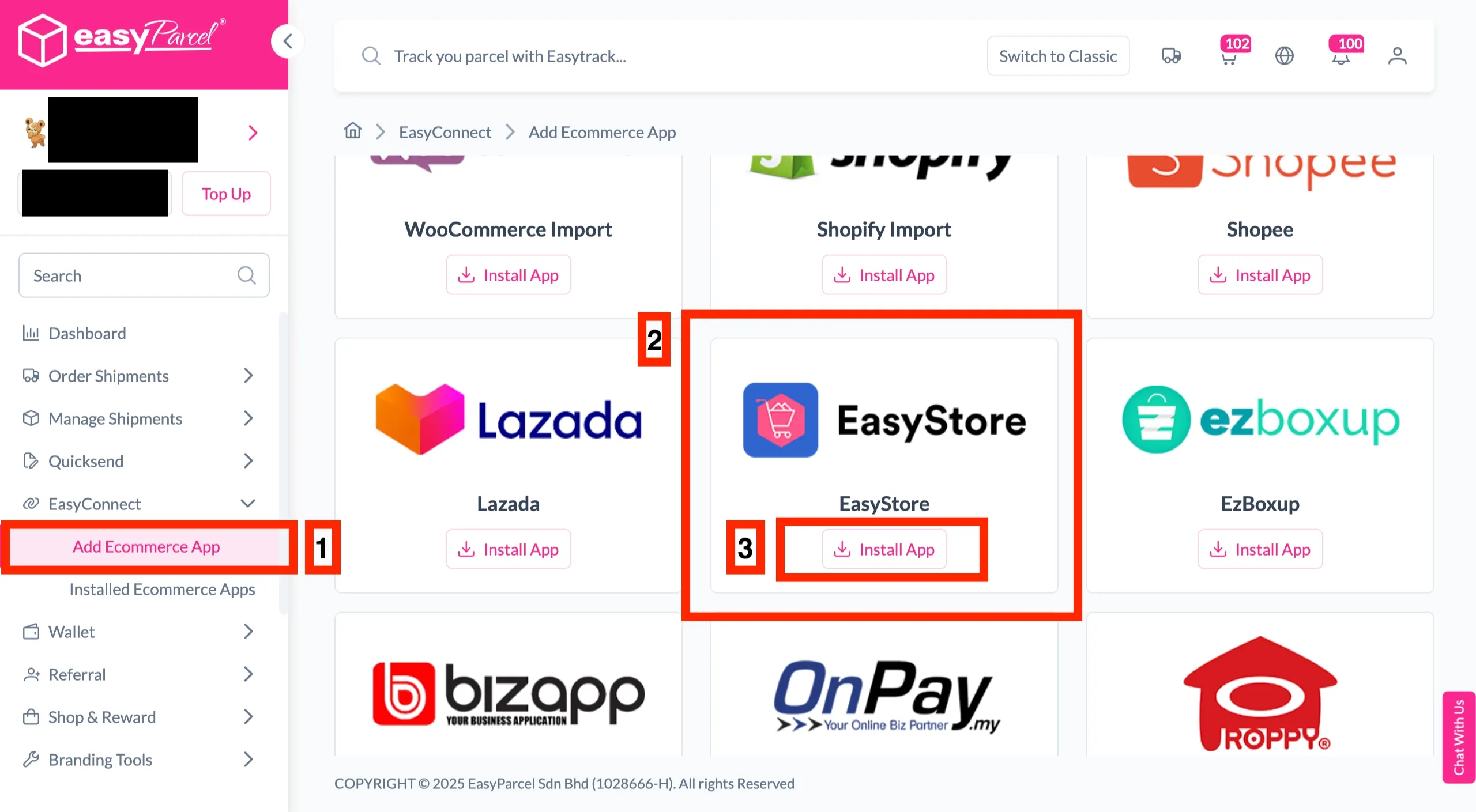 EasyStore- Integration (plugin) 2