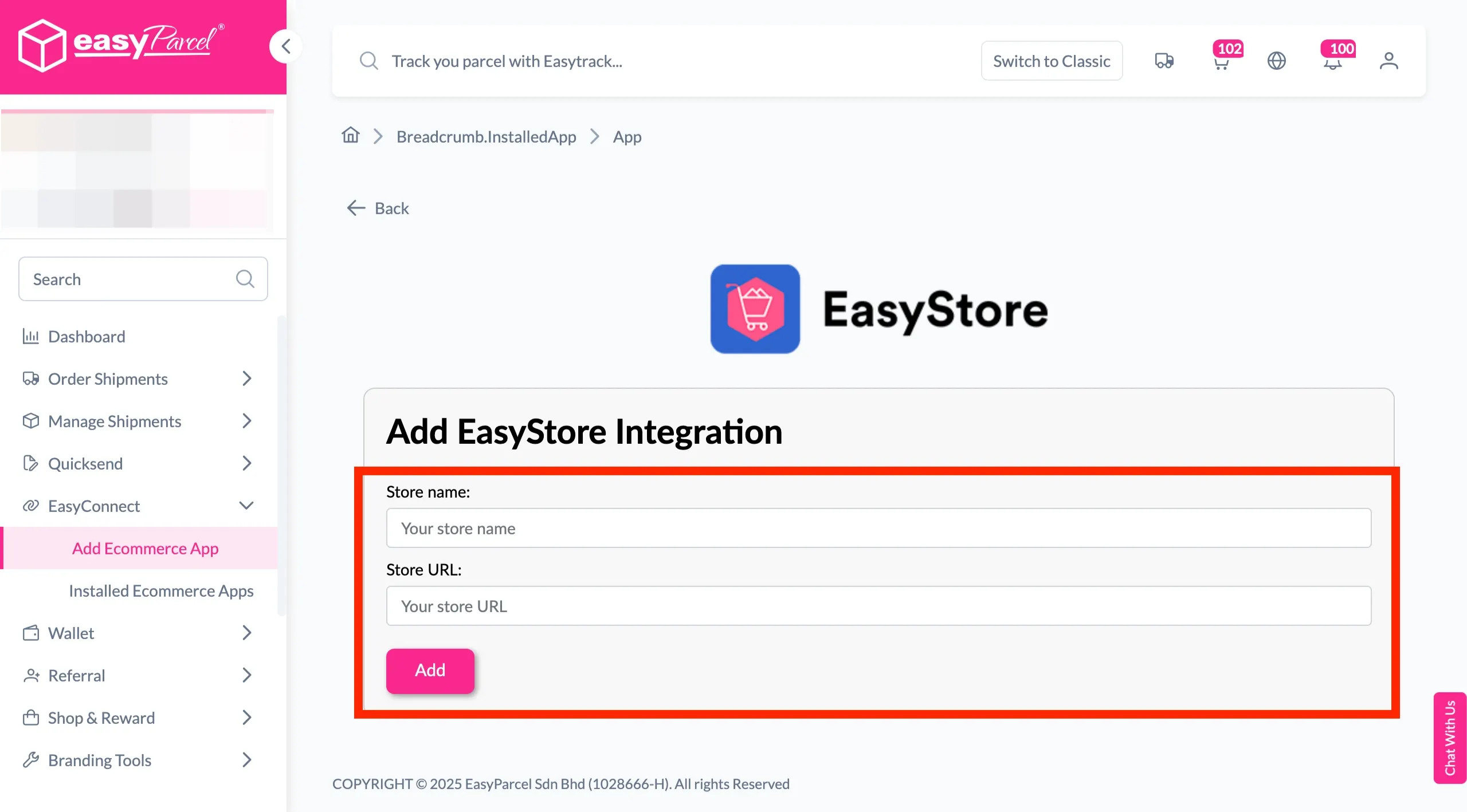 EasyStore- Integration (plugin) 3