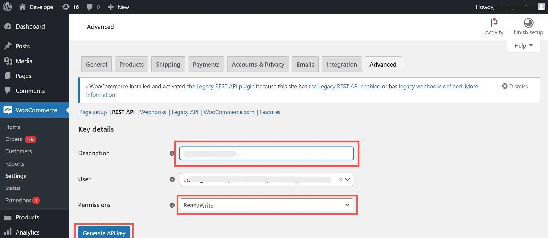 Woocommerce- Integration (Import)5