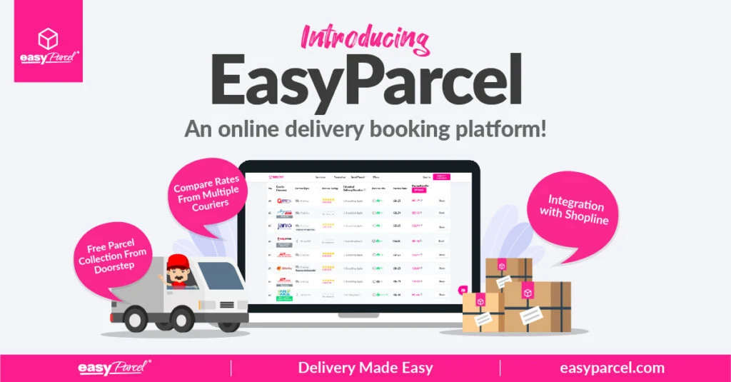 Blog banner - Introducing EasyParcel- An online delivery booking platform