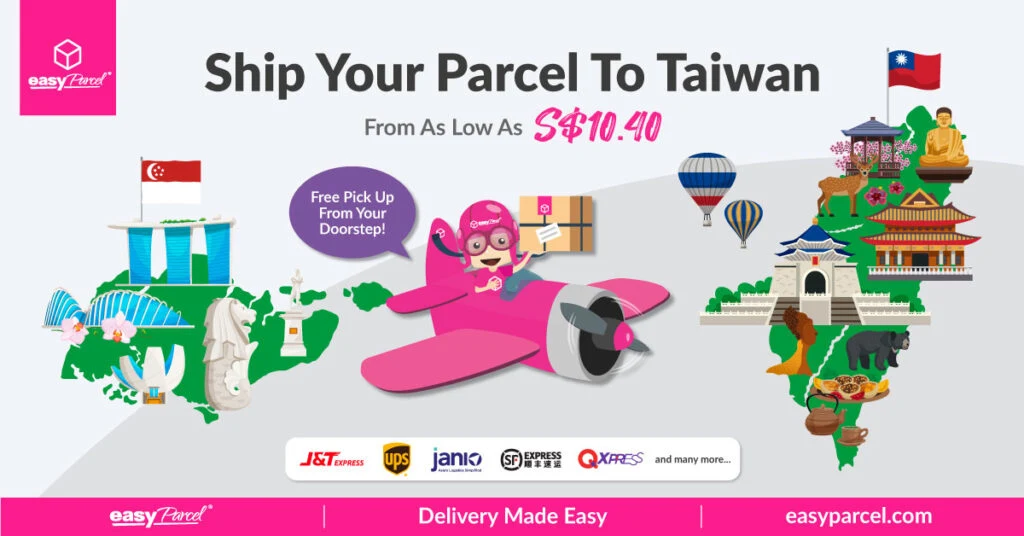 Blog banner- Ship your parcel to Taiwan