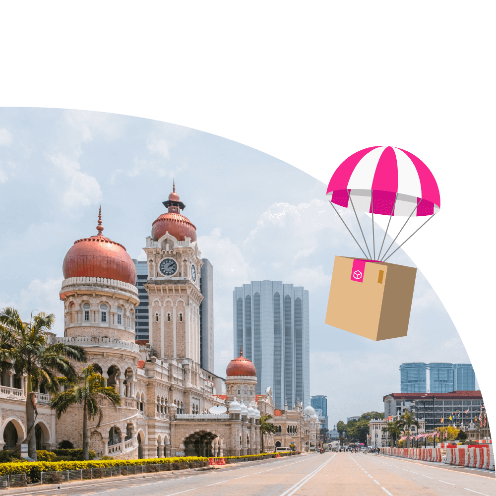 International Shipping from Singapore to Malaysia
