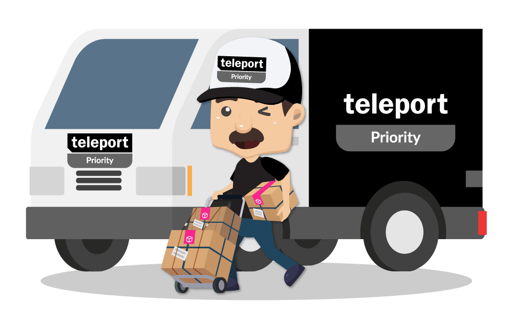 Teleport Priority International Delivery from Singapore to Malaysia