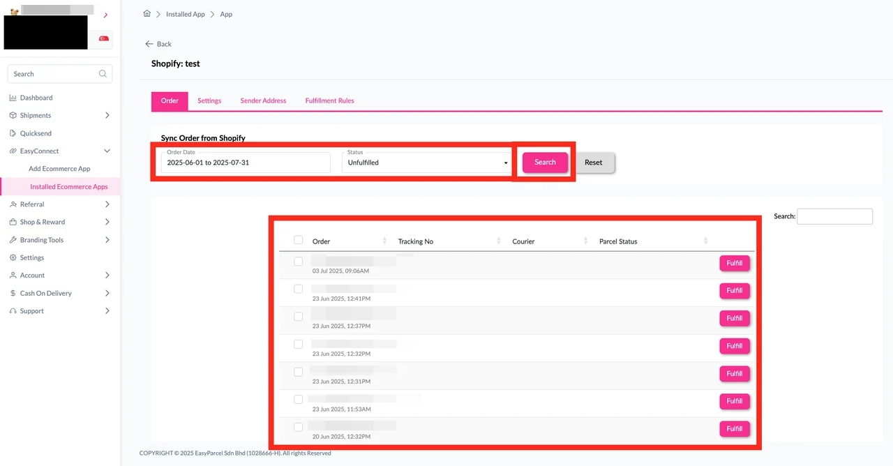 Shopify Integration - Import 7