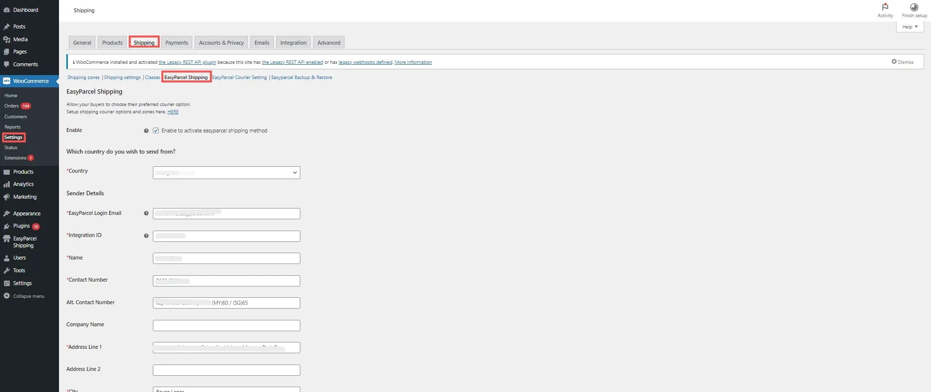 Woocommerce- Integration (Plugin)8