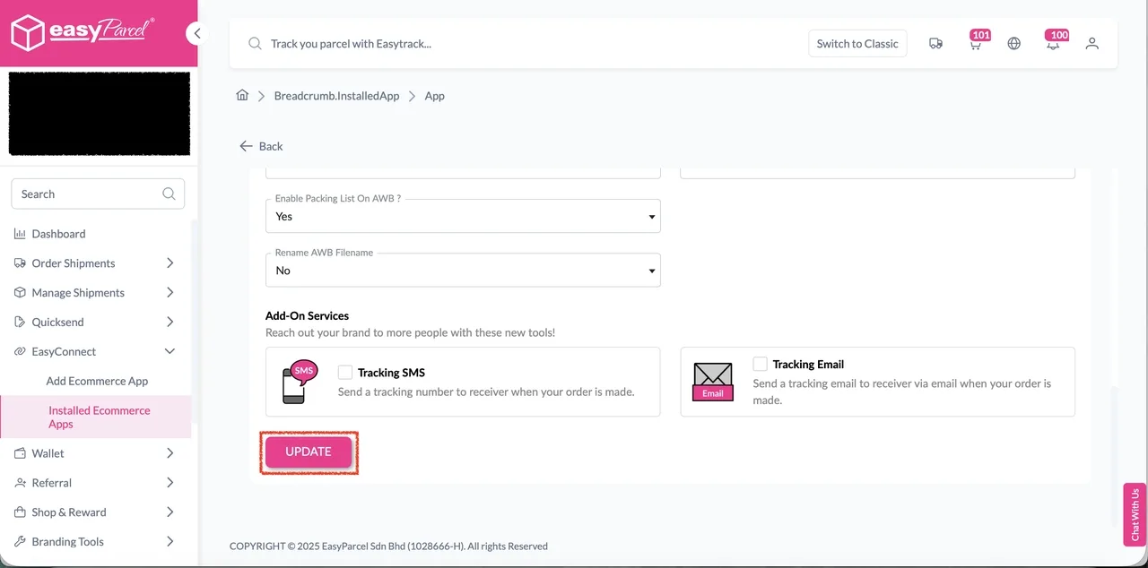 Woocommerce auto update order status and tracking info after fulfillment 5