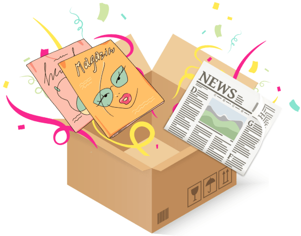 magazines and newspaper