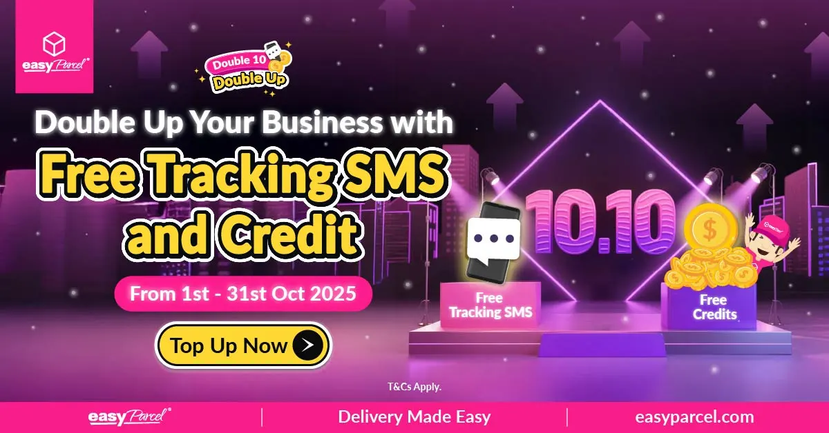 Double 10 Double Up: Double You Business with Tracking SMS and Credit