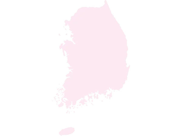 south korea map