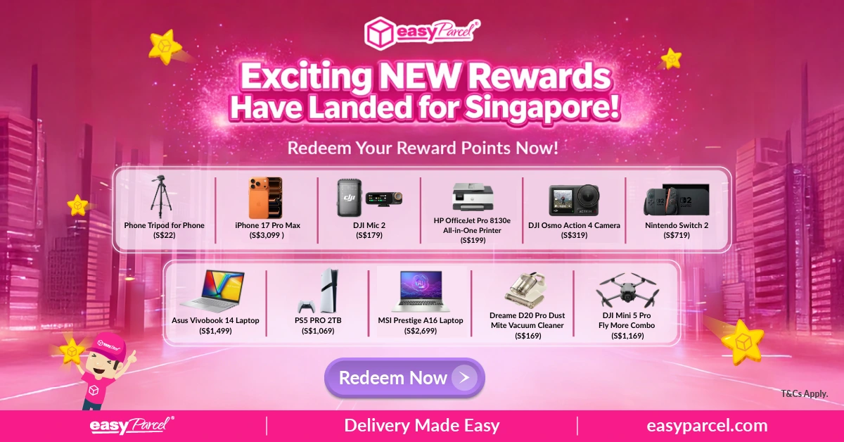 Discover New Gifts You Can Redeem with EasyParcel Rewards (1)