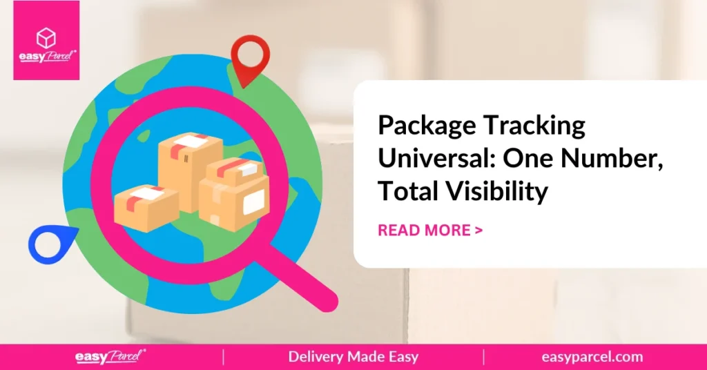 Package Tracking Universal One Number, Total Visibility