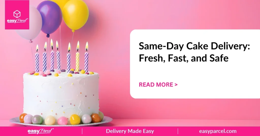 Same-Day Cake Delivery Fresh, Fast, and Safe