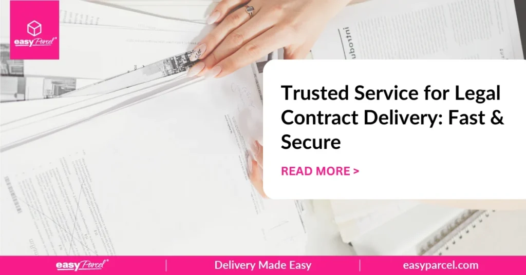 Trusted Service for Legal Contract Delivery Fast & Secure