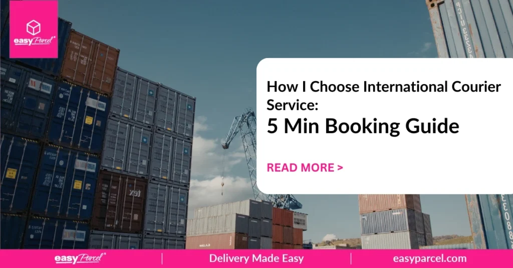 How I Choose International Courier Service 5 Min Booking Guide