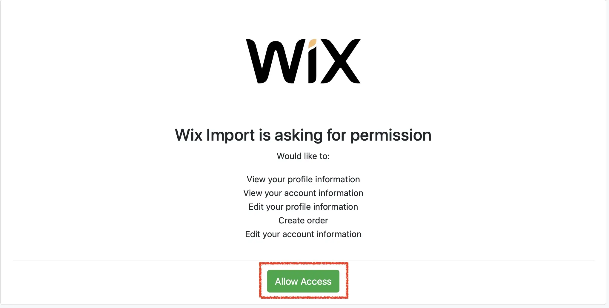 wix- integrate 2