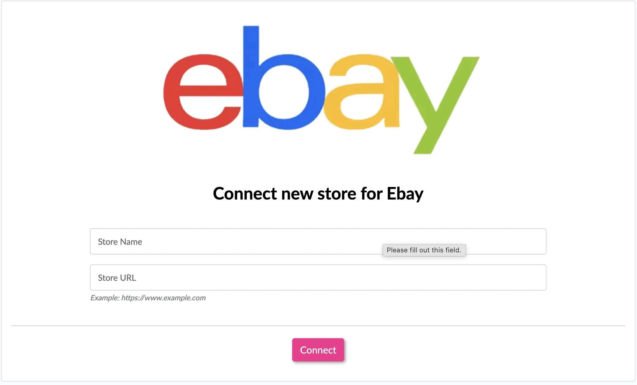Integrate your Ebay store in EasyParcel website3