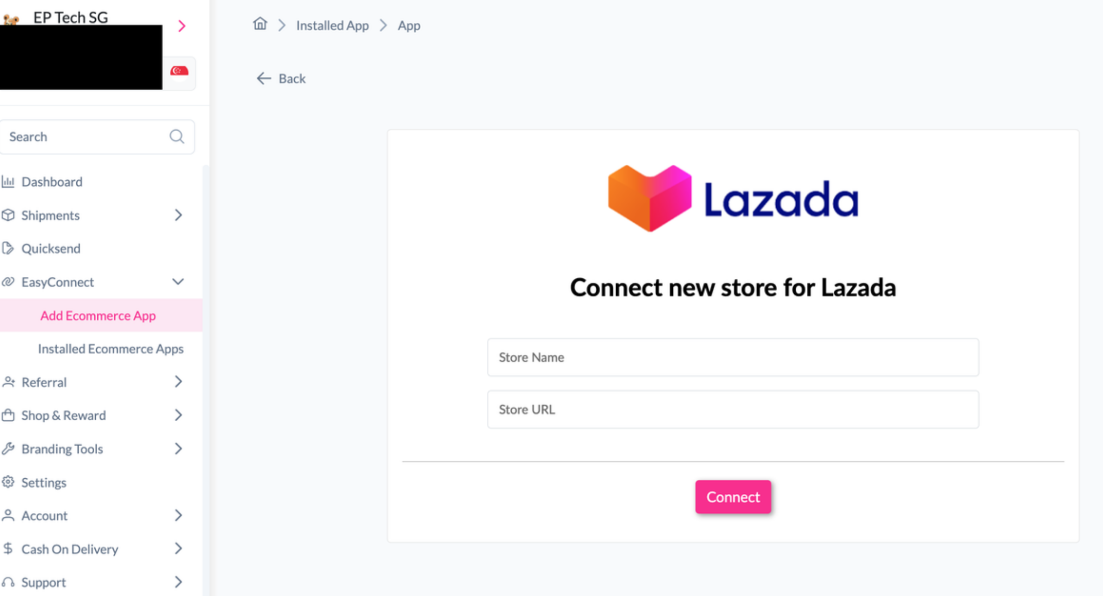 Connect Your Lazada Store