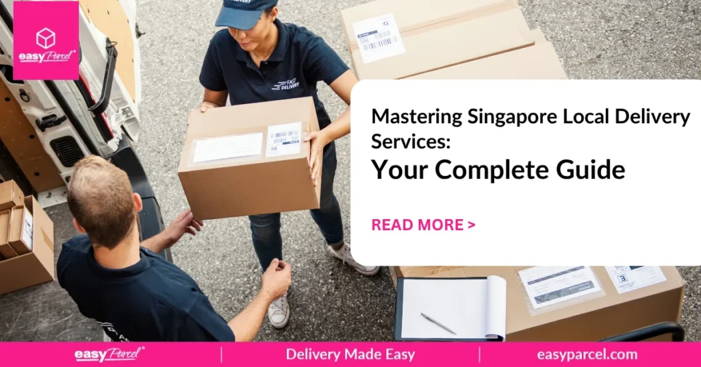 Mastering Singapore Local Delivery Services Your Complete Guide