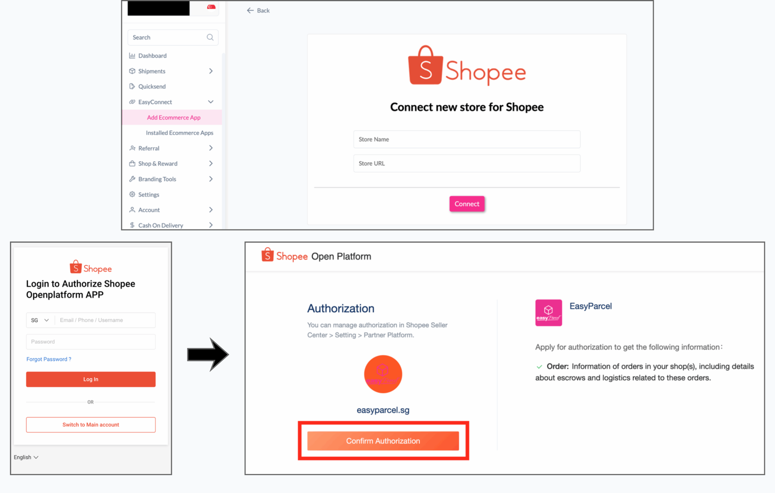 Connect Your Shopee Store
