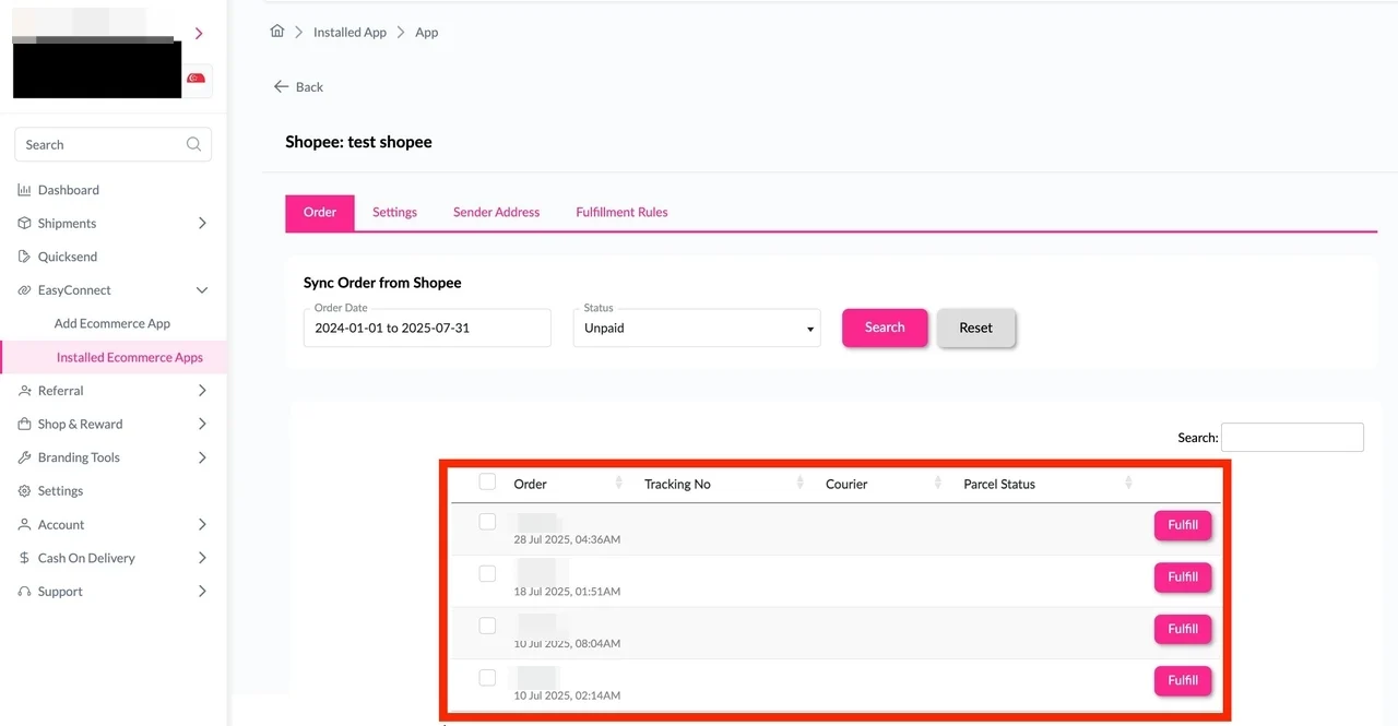 Shopee- integration 8