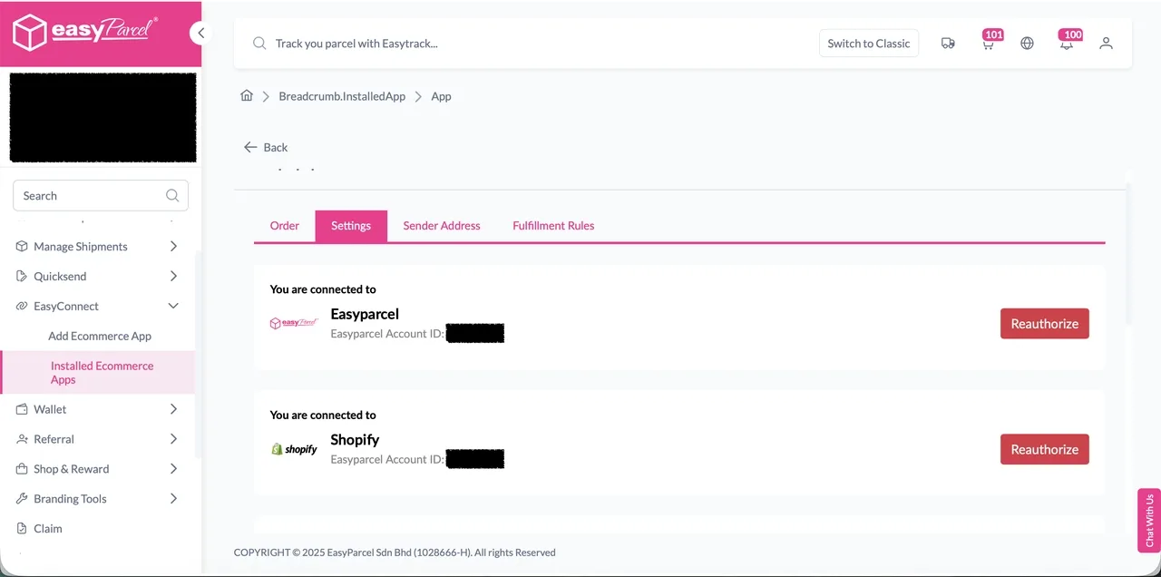 Shopify auto update order status and tracking info after fulfillment 1