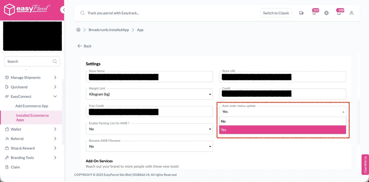 Shopify auto update order status and tracking info after fulfillment 2