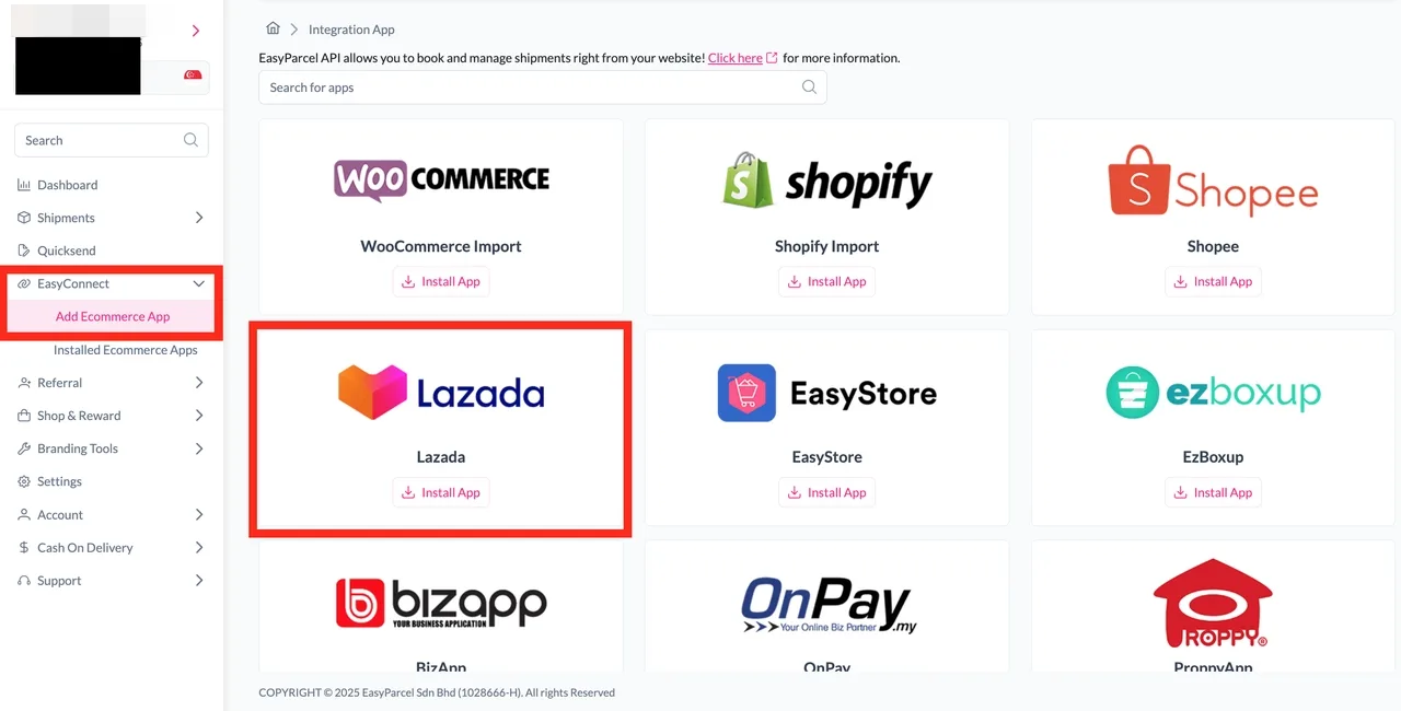 lazada integration 1