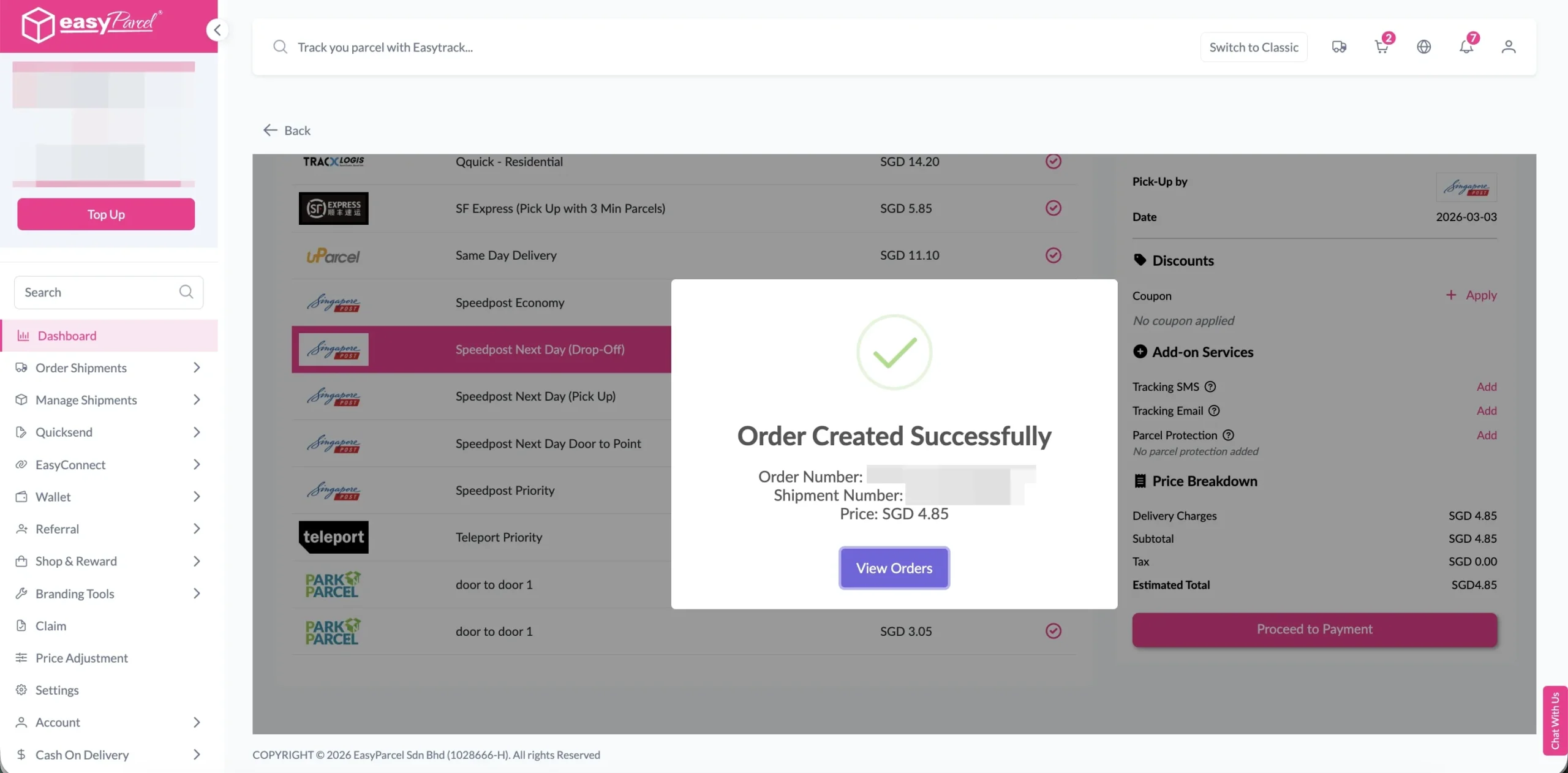 tiktok- fullfill SG 2