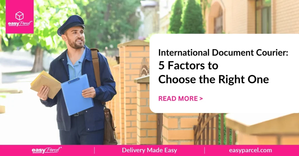 International Document Courier 5 Factors to Choose the Right One