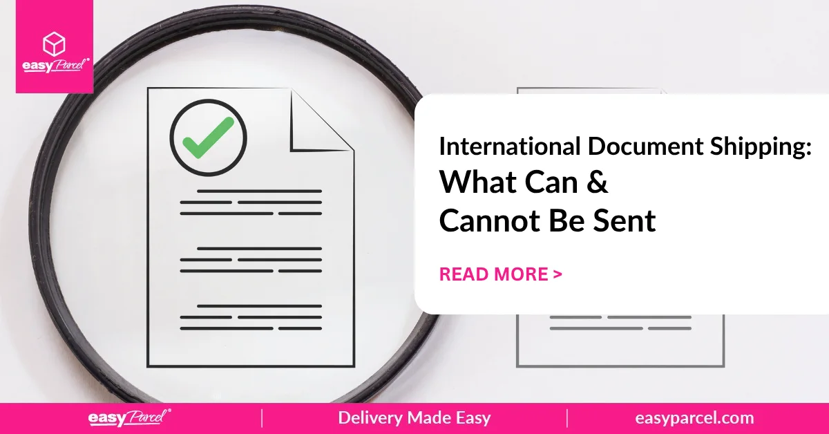 International Document Shipping What Can & Cannot Be Sent