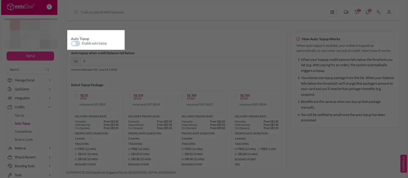 Next Gen Auto Top-Up 2