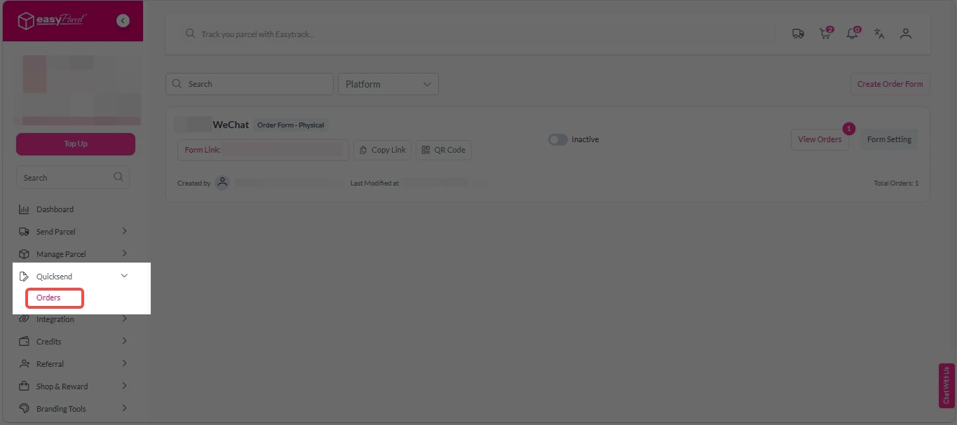 QuickSend 1