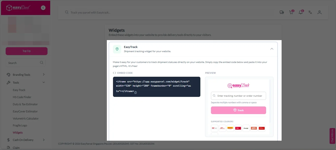 Widgets 3