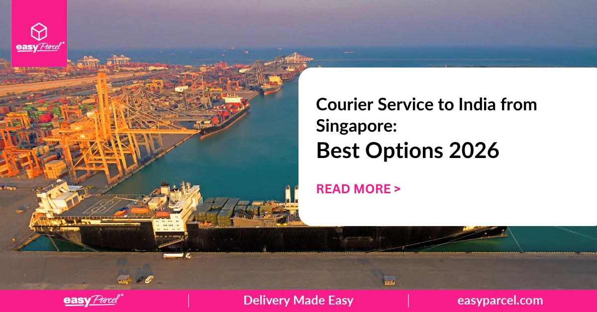 Courier Service to India from Singapore Best Options 2026