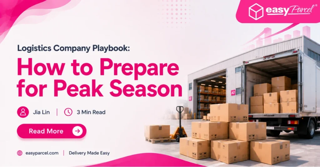 Logistics Company Playbook How to Prepare for Peak Season