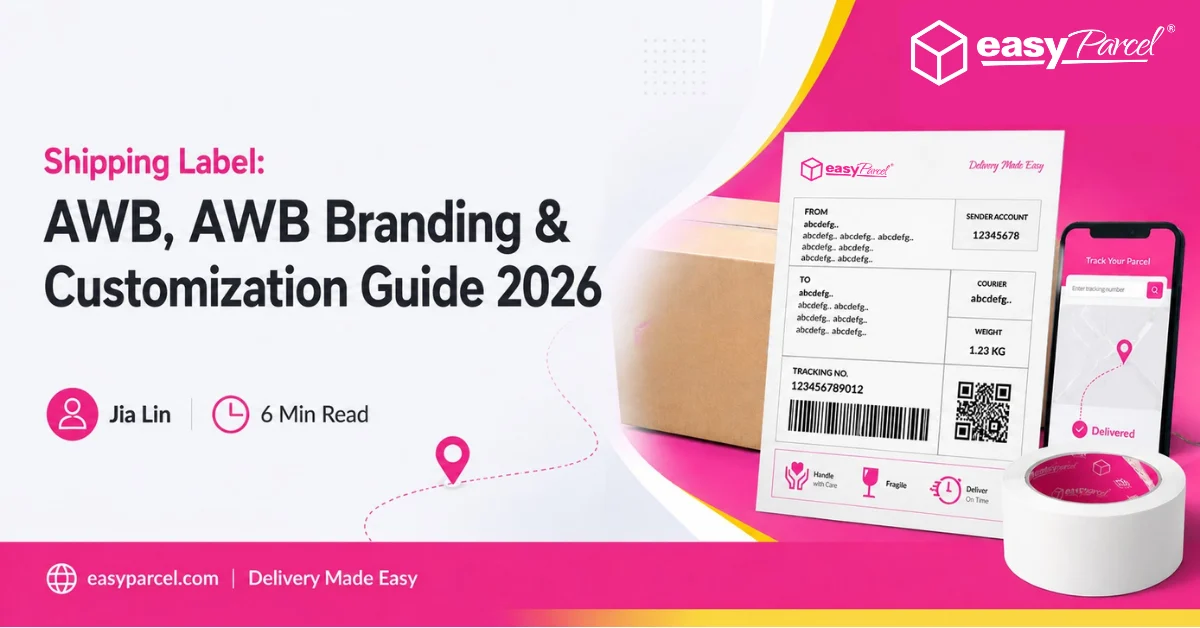 Shipping Label AWB, AWB Branding & Customization Guide 2026 (new banner)