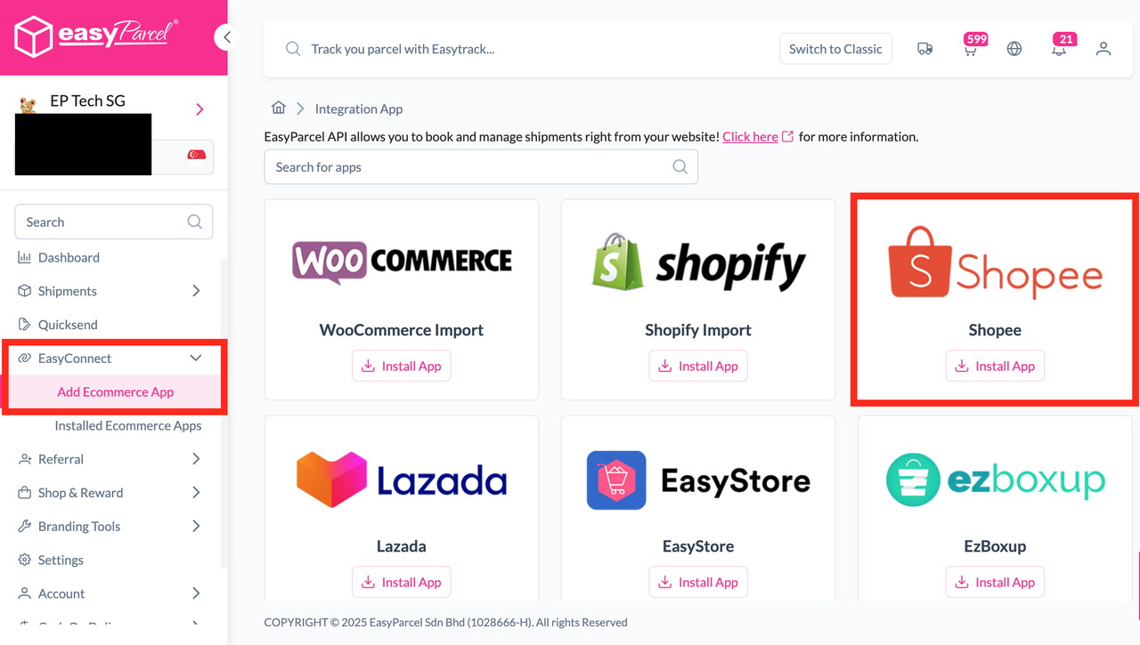 Step 1 screenshot
