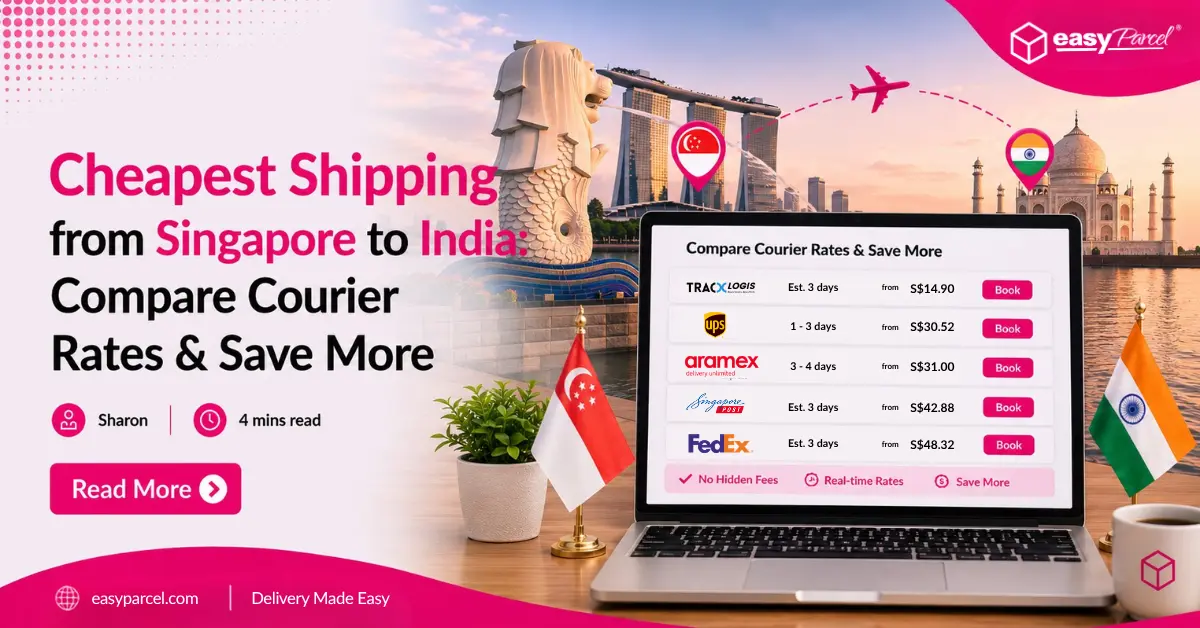 Cheapest Shipping from Singapore to India Compare Courier Rates & Save More